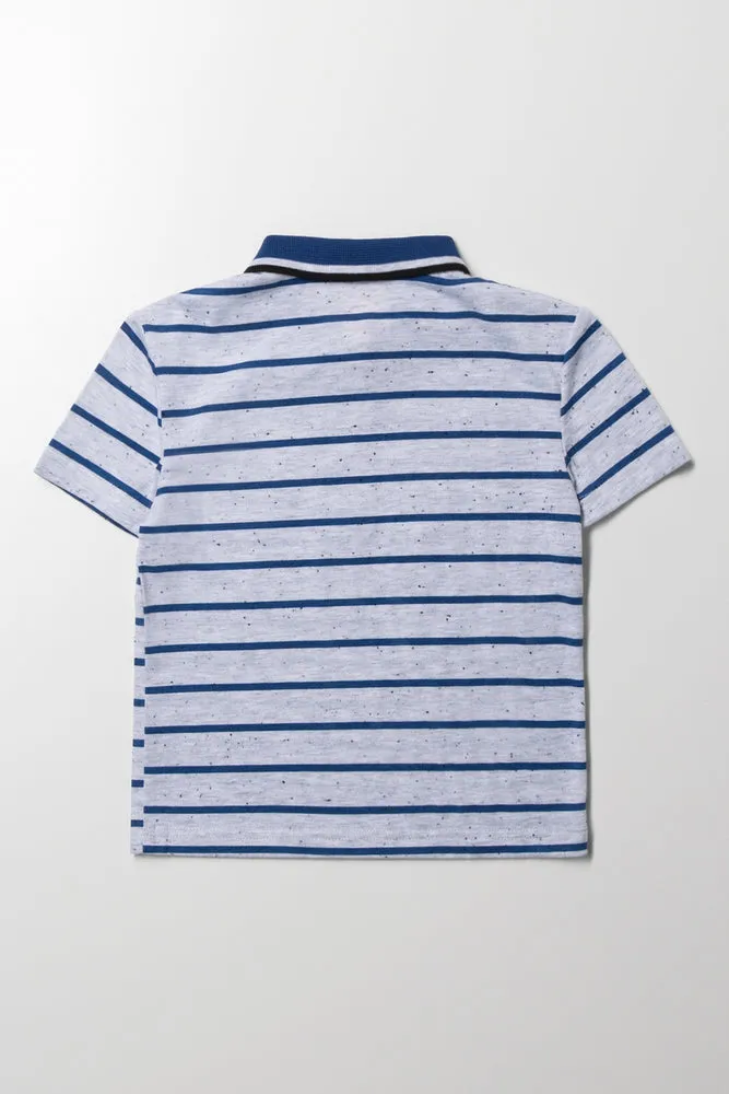 Paw Patrol Speckle Short Sleeve Golfer Grey sold by Ackermas product image thumbnail 4