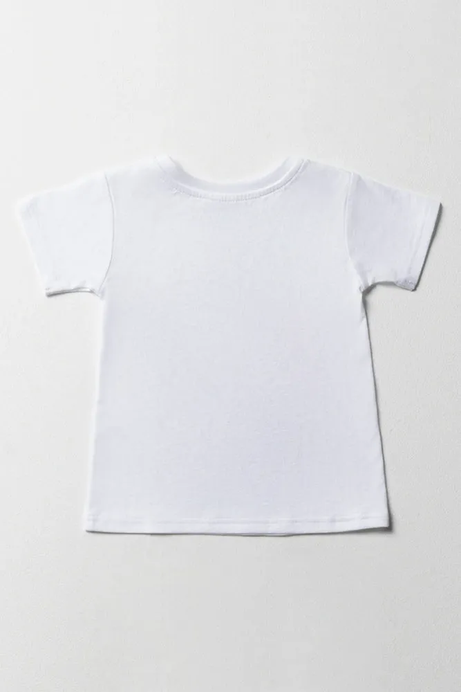Minnie Mouse Short Sleeve T-Shirt White sold by Ackermas product image thumbnail 5
