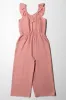 Lurex Jumpsuit With Cut Out Detail Pink sold by Ackermas