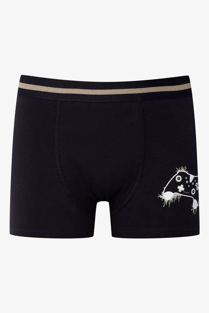3 Pack Knit Boxers Green, Black And Grey sold by Ackermas product image thumbnail 2