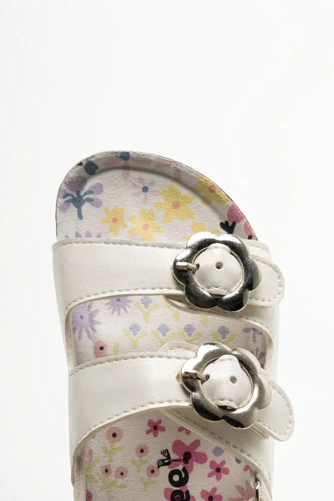 Buckle Sandals White sold by Ackermas product image thumbnail 5