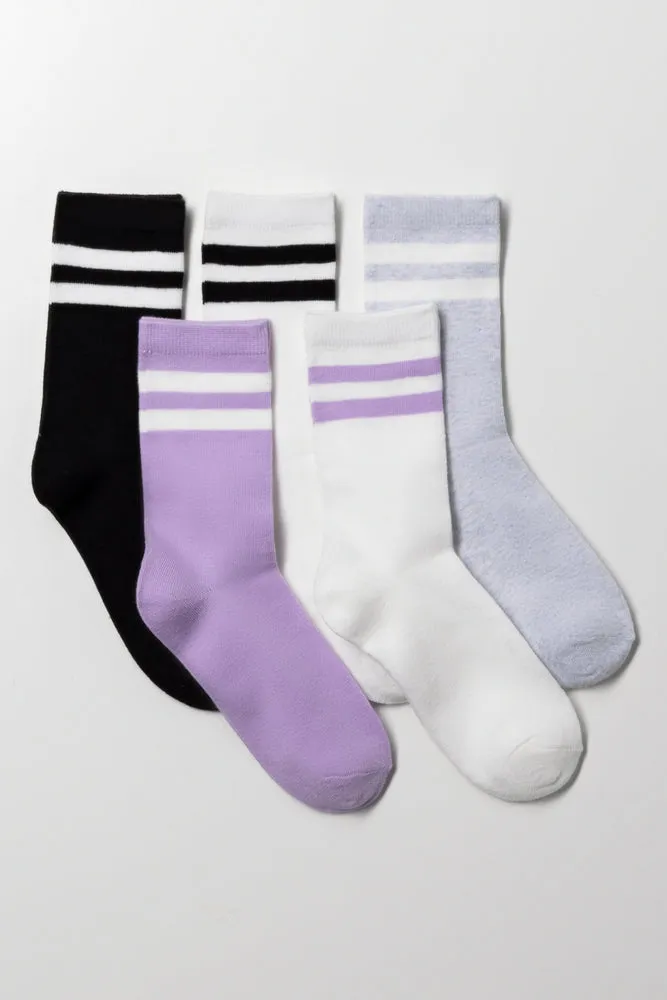 5 Pack Socks Multi sold by Ackermas