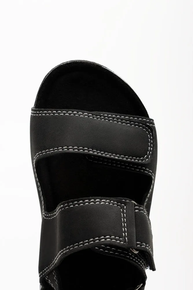 Double Band Sandals Black sold by Ackermas product image thumbnail 5