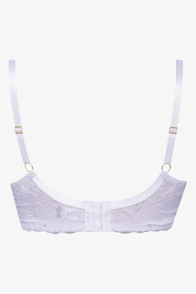 Plus Size 2 Pack Lace Balconette Bra Natural And White sold by Ackermas product image thumbnail 4