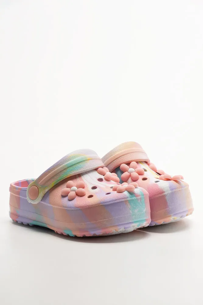 Marble Clog Multi sold by Ackermas