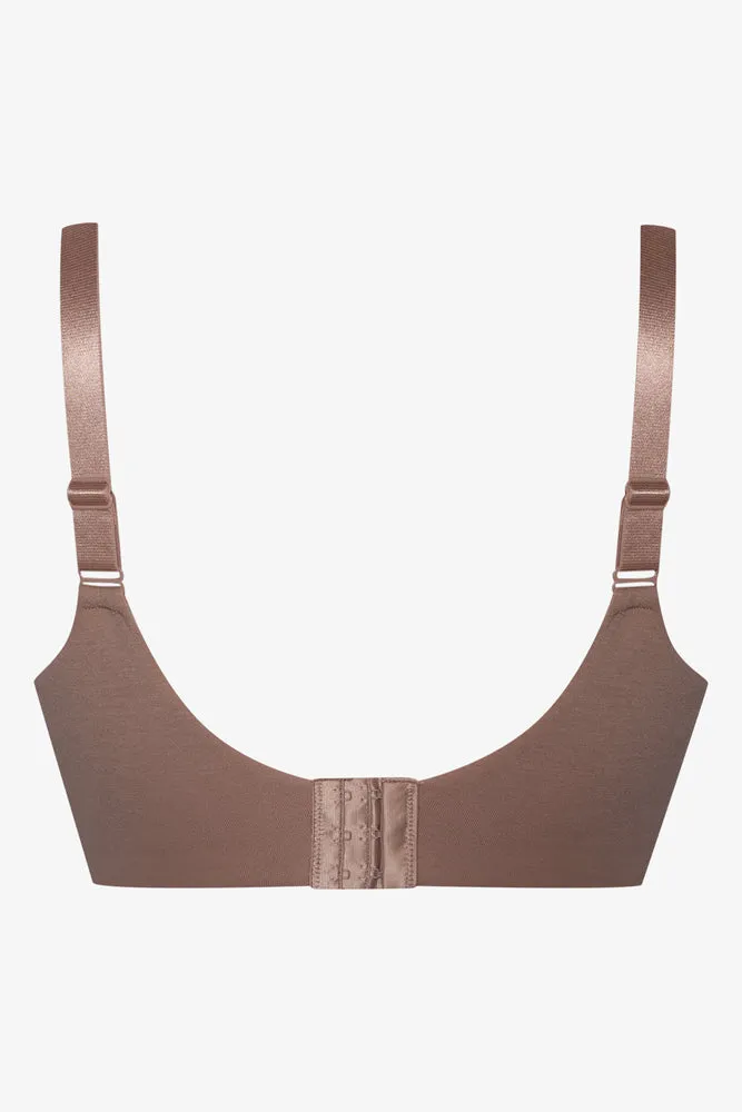 Wire Free Non Padded Bra Natural sold by Ackermas product image thumbnail 2