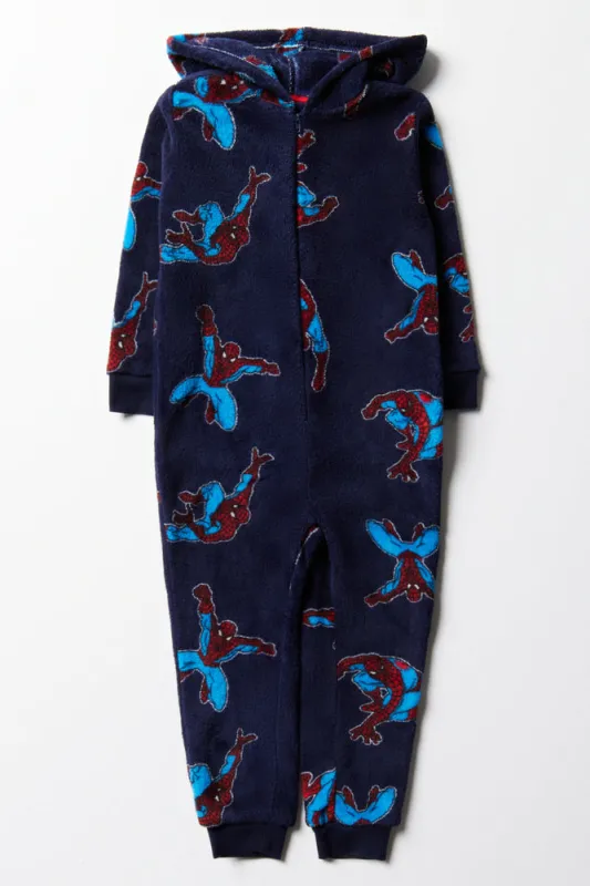Spider-Man Onesie Navy sold by Ackermas