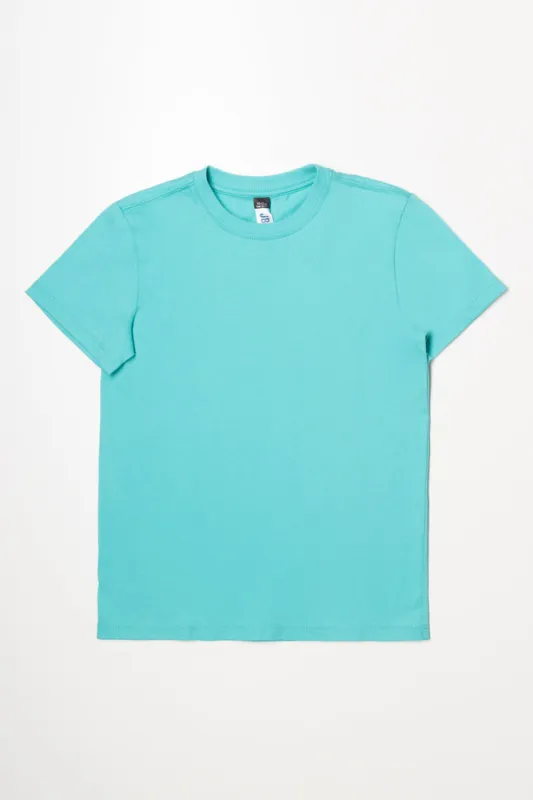 Short Sleeve T-Shirt Blue sold by Ackermas