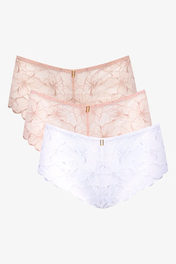 3 Pack Boyleg Pink And White sold by Ackermas product image thumbnail 2