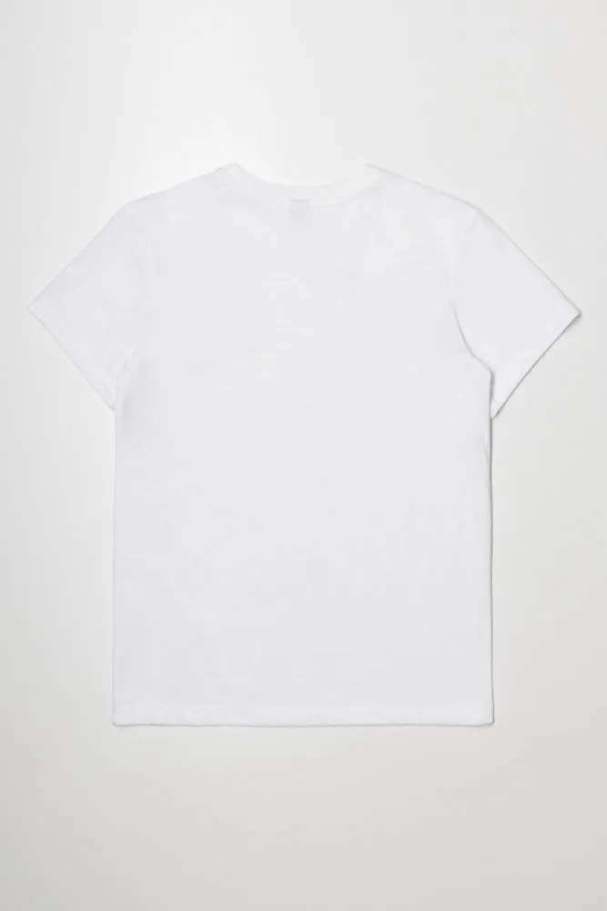 San Diego Short Sleeve T-Shirt White sold by Ackermas product image thumbnail 3