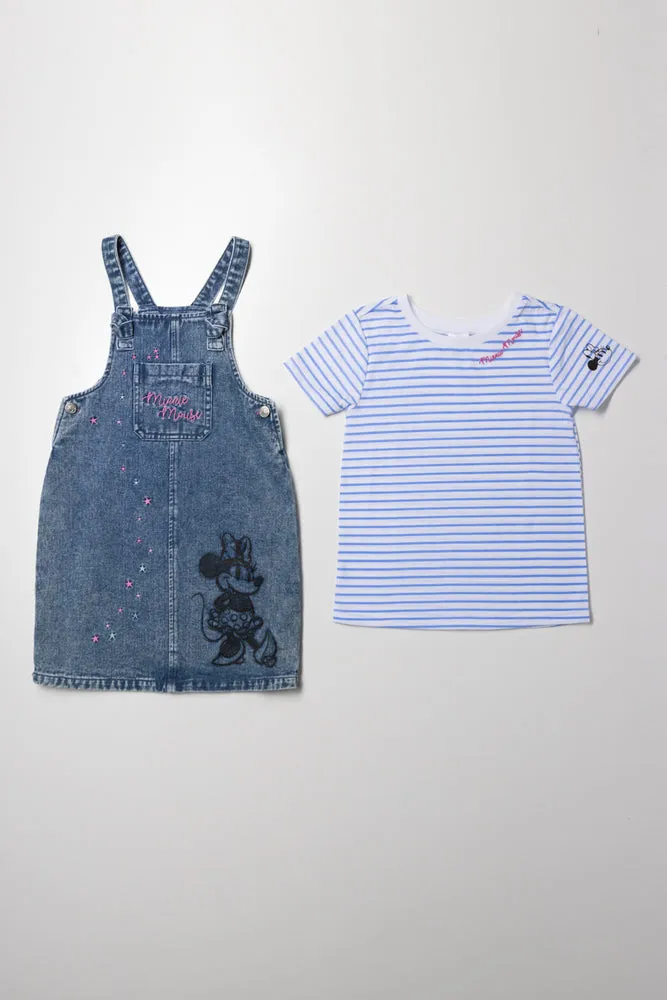 Minni Mouse Denim Pini Blue sold by Ackermas product image thumbnail 5