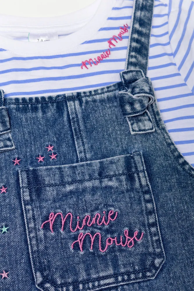 Minni Mouse Denim Pini Blue sold by Ackermas product image thumbnail 2