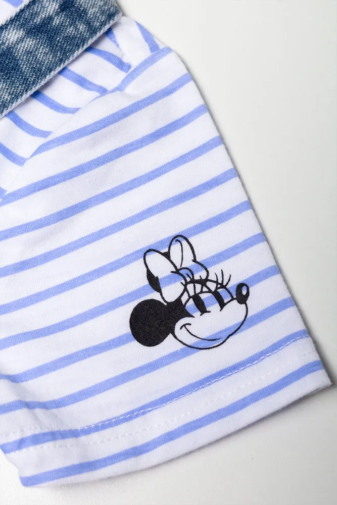 Minni Mouse Denim Pini Blue sold by Ackermas product image thumbnail 4