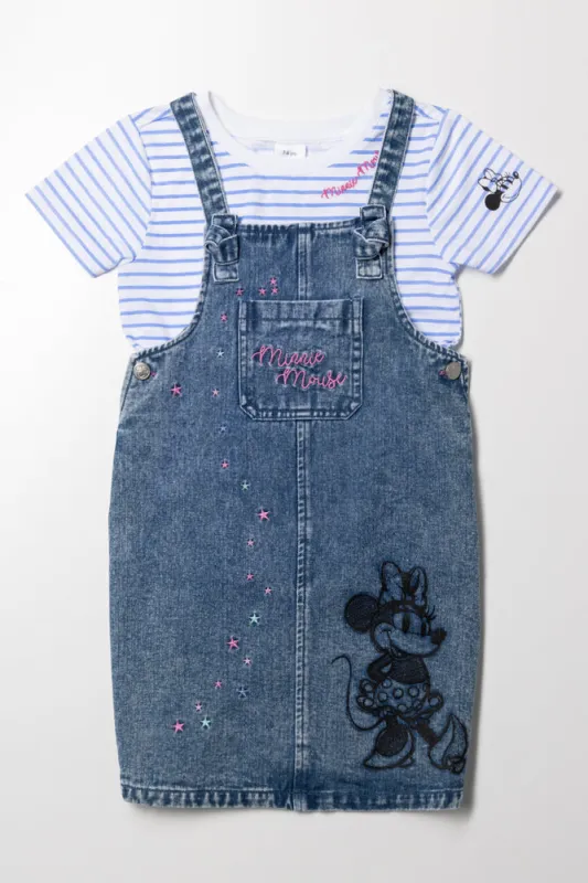 Minni Mouse Denim Pini Blue sold by Ackermas