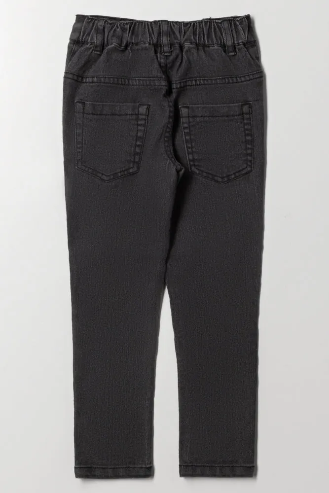Skinny Denim Jean Dark Grey sold by Ackermas product image thumbnail 3