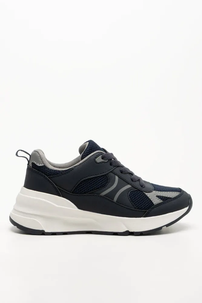 Retro Trainers Navy sold by Ackermas product image thumbnail 2