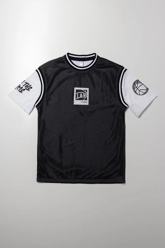 Basketball T-Shirt Black sold by Ackermas