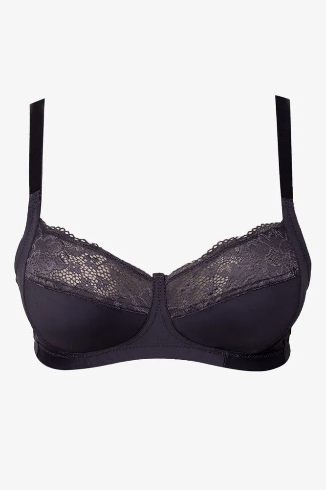 2 Pack Lace Non Padded Wirefree Bra Black And Pink sold by Ackermas product image thumbnail 3