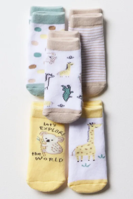 5 Pack Safari Socks sold by Ackermas