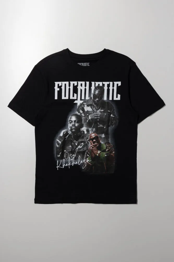 Focalistic T-shirt Black sold by Ackermas