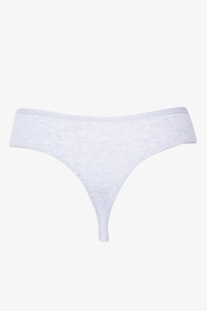 3 Pack Cotton Thongs Black And White sold by Ackermas product image thumbnail 5