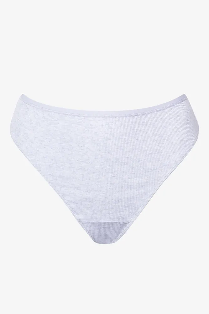 3 Pack Cotton Thongs Black And White sold by Ackermas product image thumbnail 3