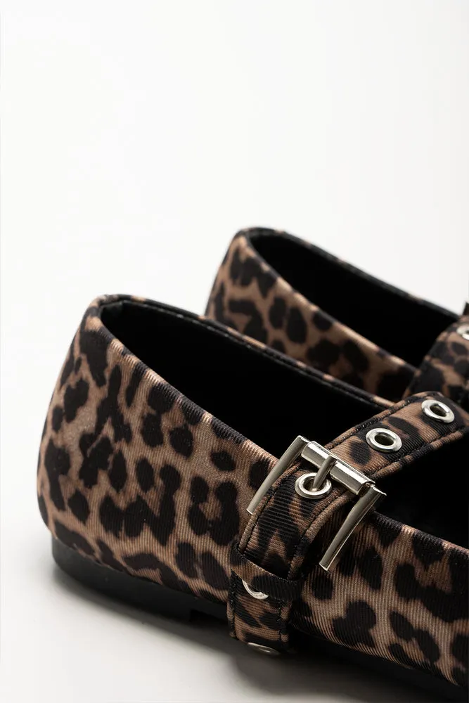 Leopard Print Mary -Jane Pump sold by Ackermas product image thumbnail 4
