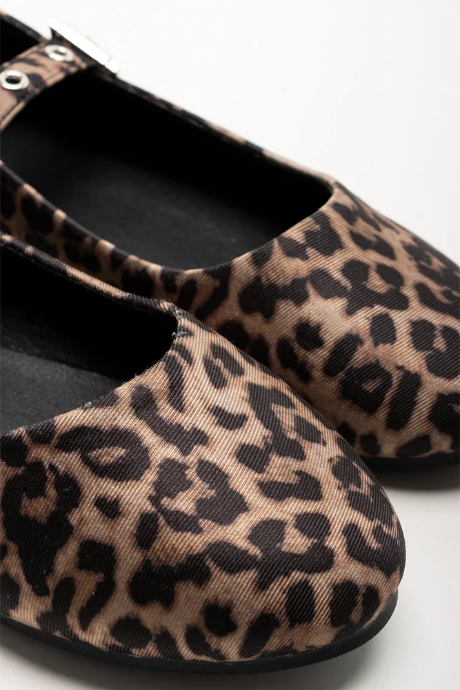 Leopard Print Mary -Jane Pump sold by Ackermas product image thumbnail 3