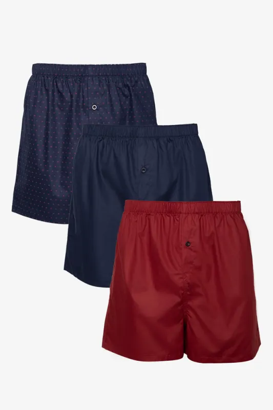 3 Pack Woven Boxers sold by Ackermas