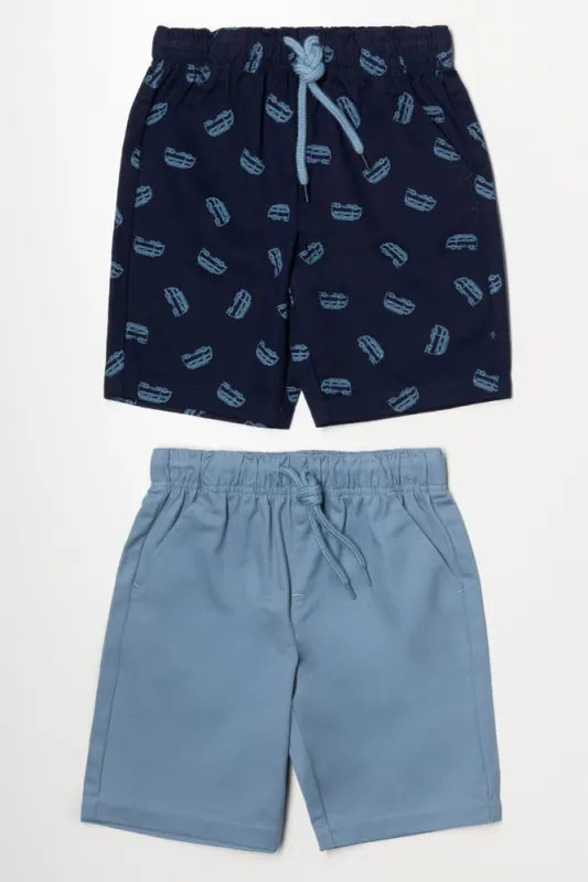 2 Pack Shorts Blue sold by Ackermas