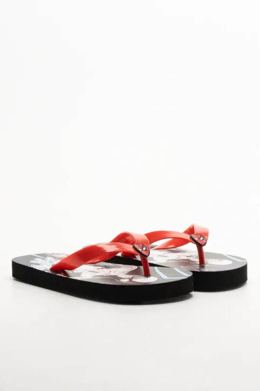 Spider-Man Flip Flops Red sold by Ackermas