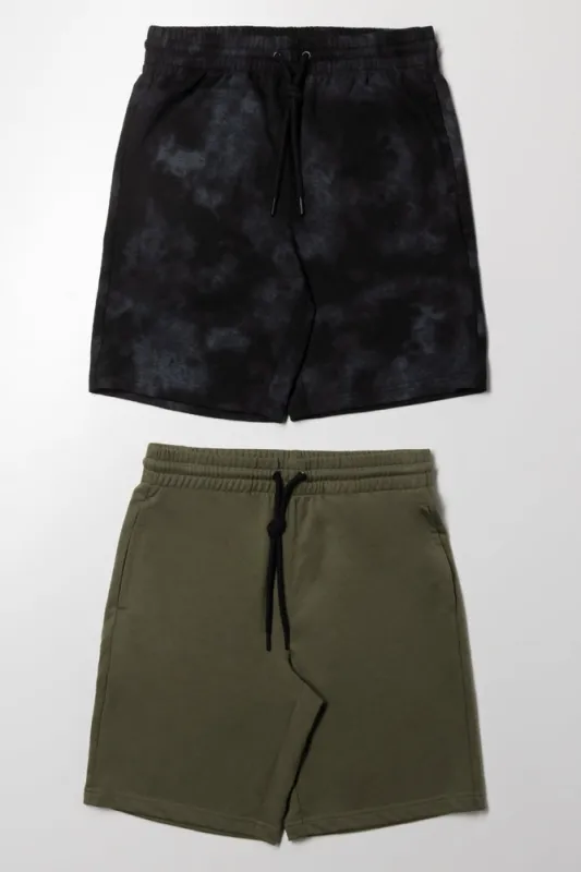 2 Pack Shorts Black And Green sold by Ackermas