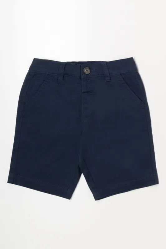 Chino Shorts Navy sold by Ackermas