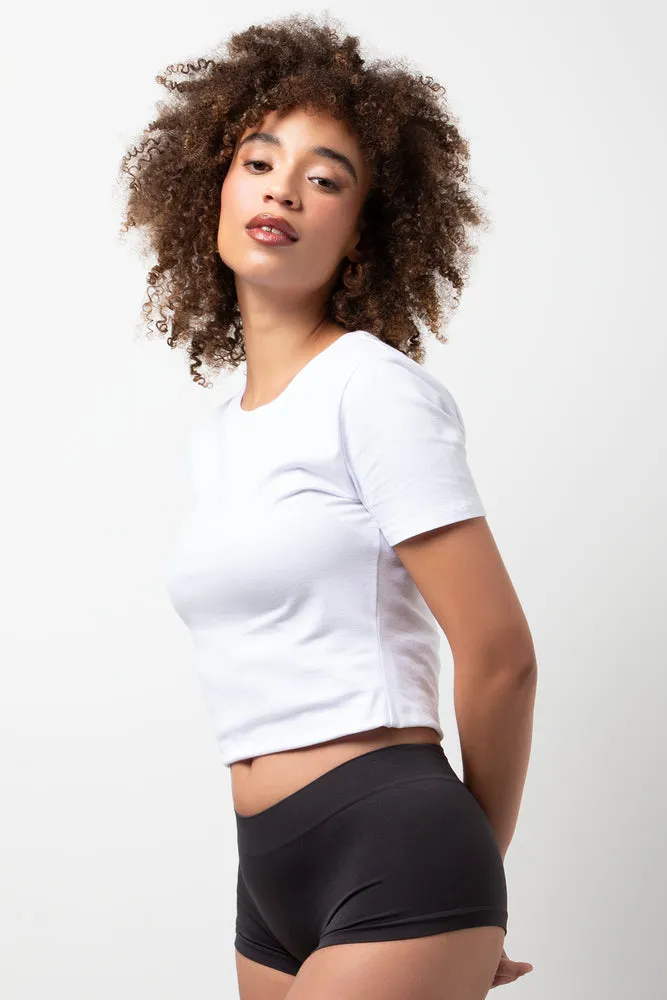 3 Pack Seamfree Boyleg Panties Dark Grey, Blue And Natural sold by Ackermas product image thumbnail 2