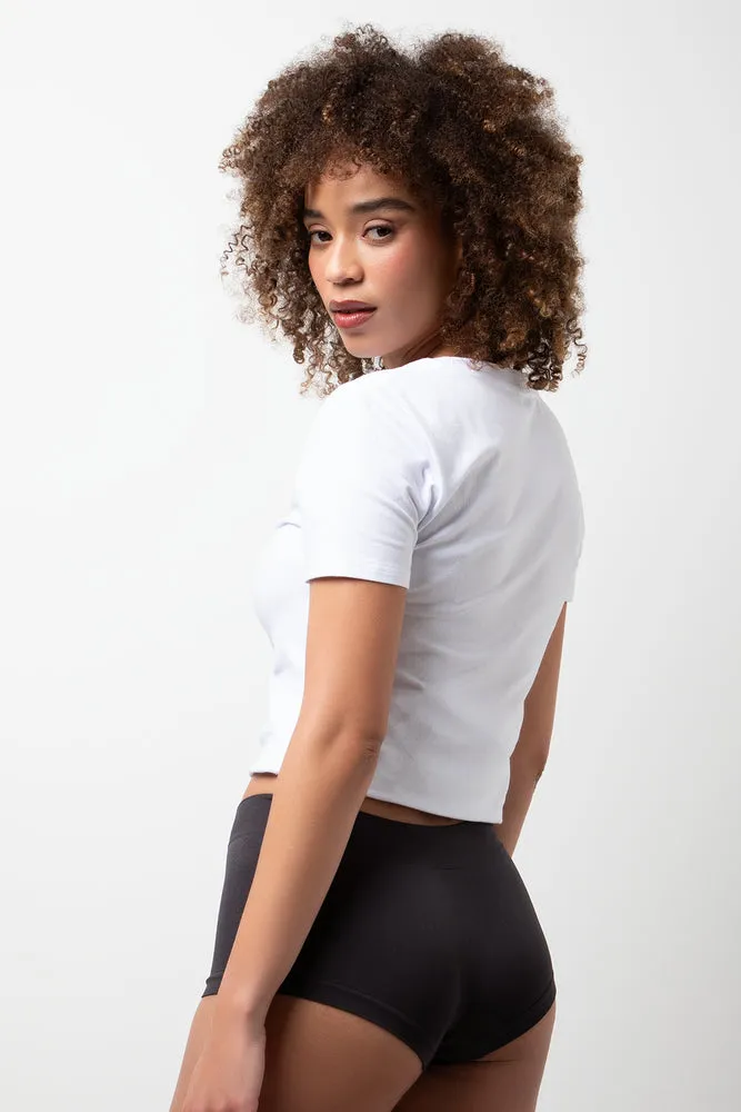 3 Pack Seamfree Boyleg Panties Dark Grey, Blue And Natural sold by Ackermas product image thumbnail 3