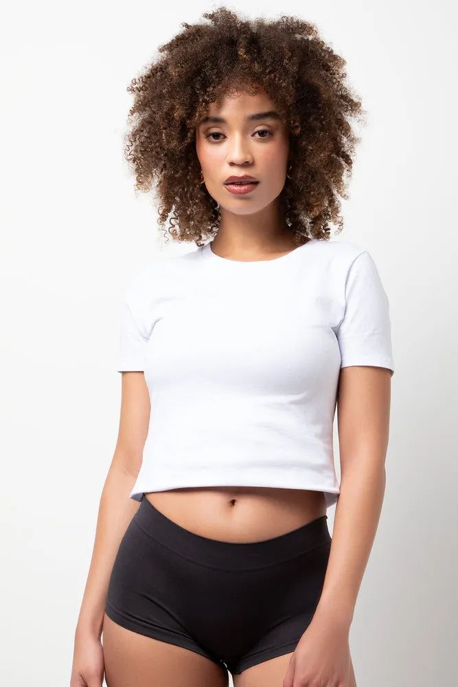 3 Pack Seamfree Boyleg Panties Dark Grey, Blue And Natural sold by Ackermas