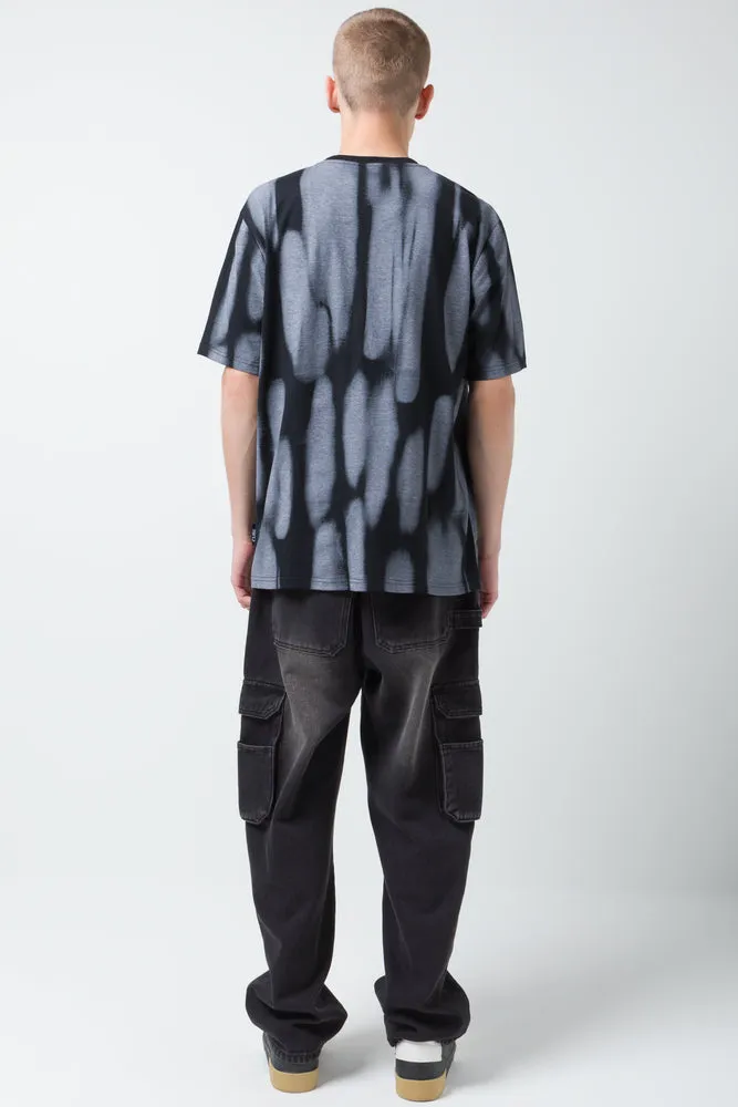 Tie Dye T-Shirt Black sold by Ackermas product image thumbnail 3