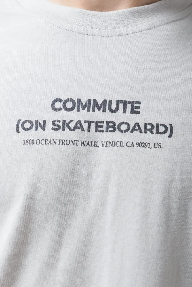 Short Sleeve T-Shirt Light Grey sold by Ackermas product image thumbnail 4