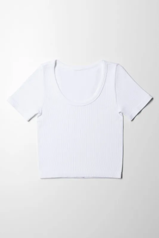 Seamless T-Shirt White sold by Ackermas
