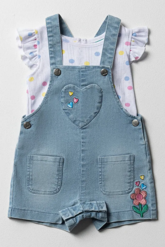 Dungaree Set Blue sold by Ackermas