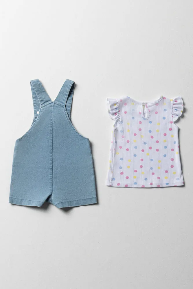 Dungaree Set Blue sold by Ackermas product image thumbnail 5