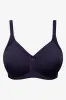 2 Pack Smooth Non Padded Wirefree Bra Navy And Natural sold by Ackermas