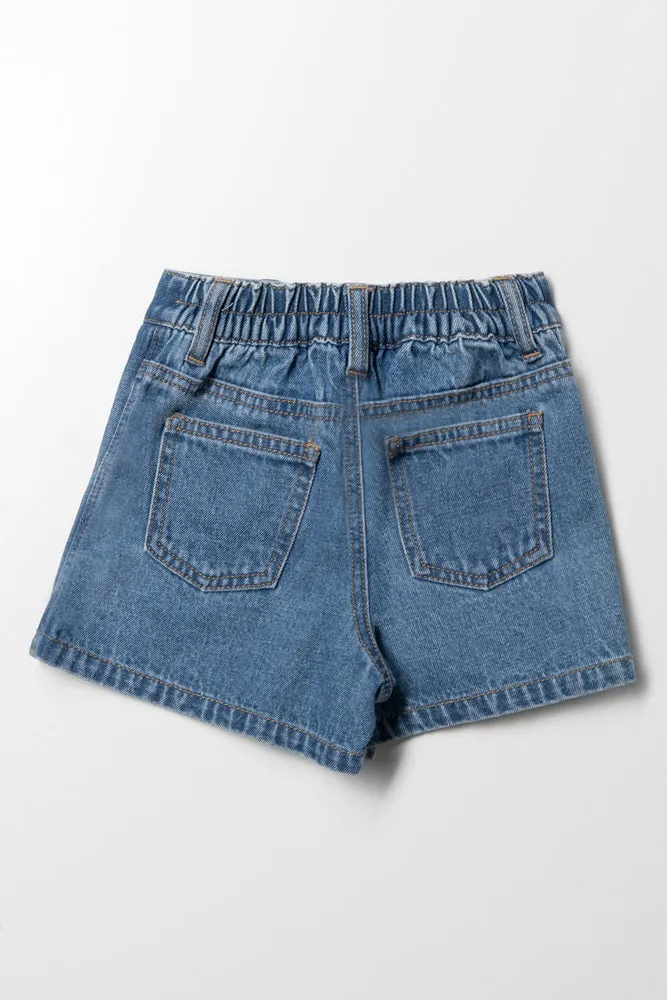 Denim Skort Blue sold by Ackermas product image thumbnail 3