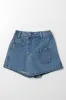 Denim Skort Blue sold by Ackermas