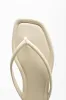 Thong Mule Sandal Natural sold by Ackermas