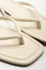 Thong Mule Sandal Natural sold by Ackermas