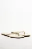 Thong Mule Sandal Natural sold by Ackermas