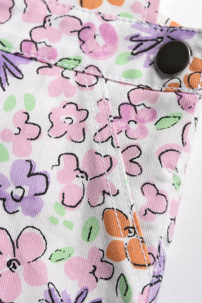 Dungaree With T-Shirt Set Pink sold by Ackermas product image thumbnail 3