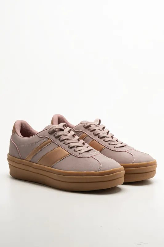 Platform Gum Sneakers Pink sold by Ackermas