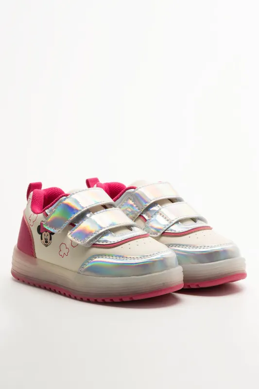 Minnie Mouse Light Up Sneakers Multi sold by Ackermas